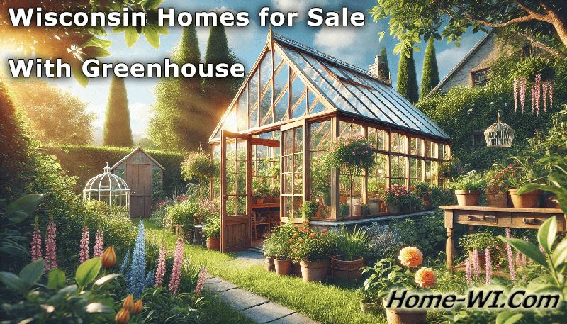 Wisconsin Homes for Sale with Greenhouses